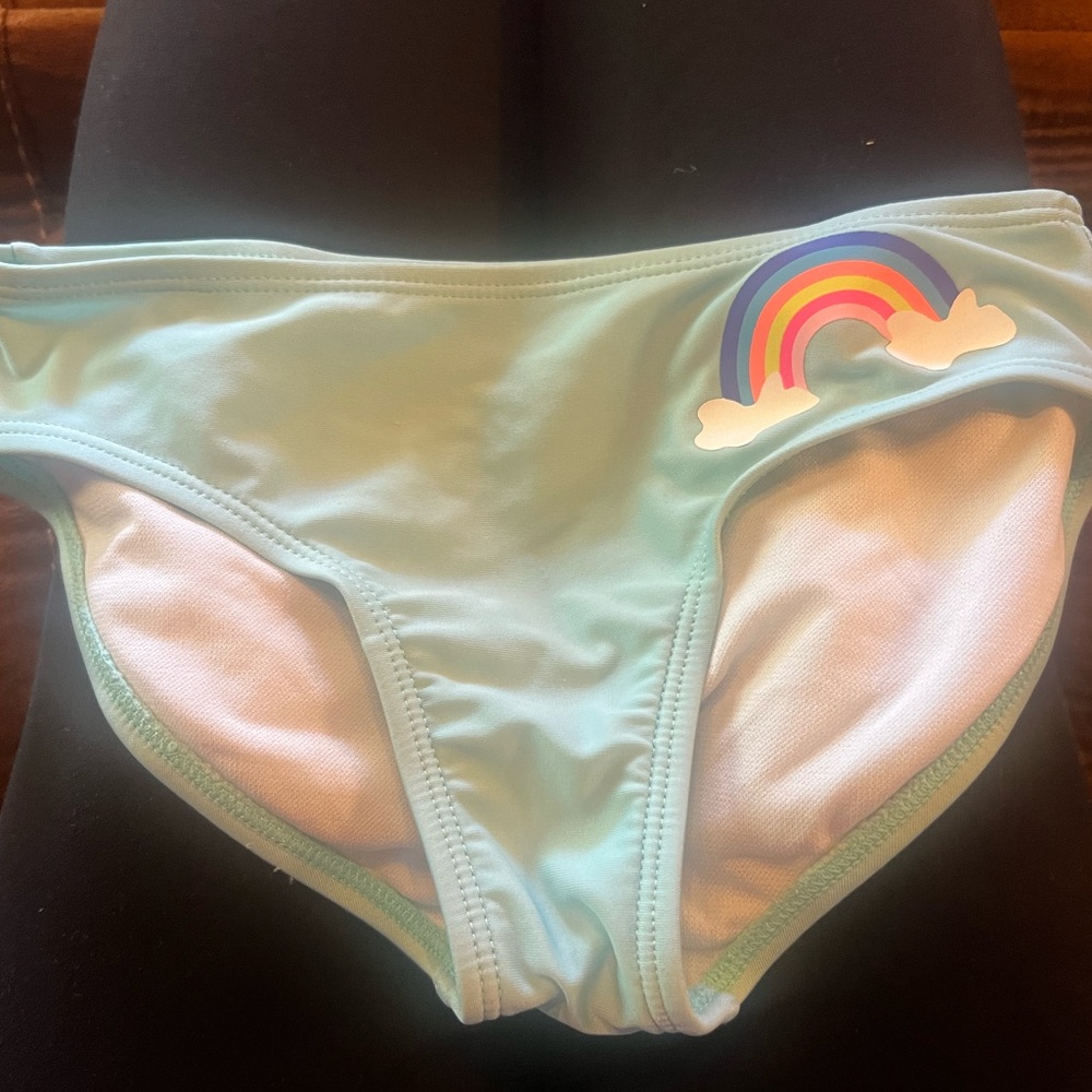 👙 Cat & Jack, Rainbow, Girls Size 7/8 Swim Bottoms 🌈